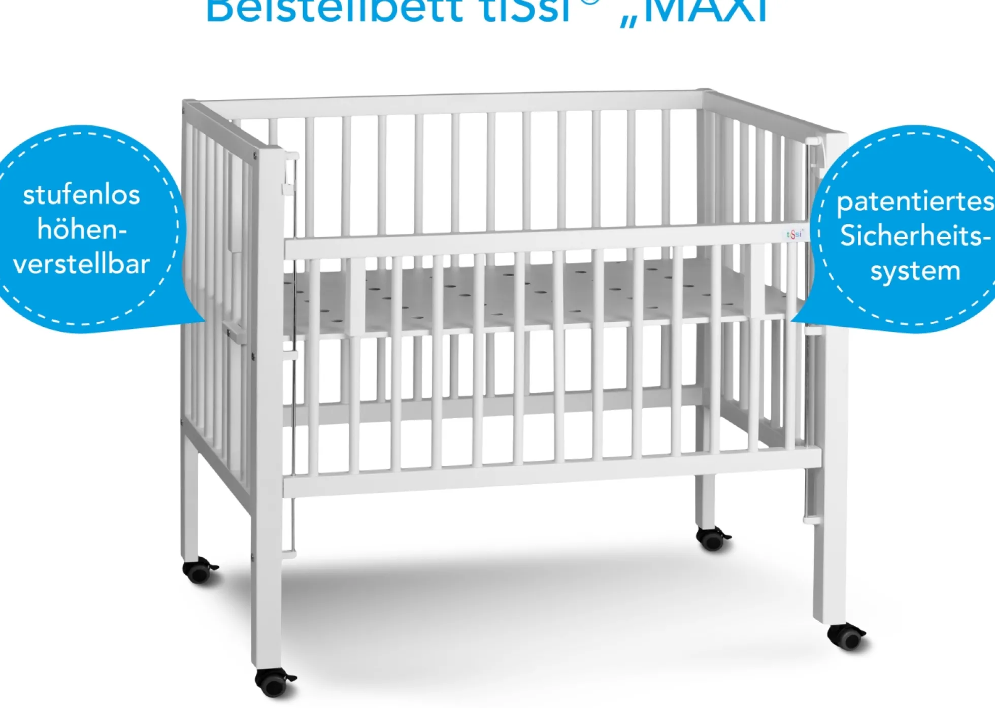 Anstellbett MAXI