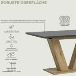 Ausziehbarer Esstisch MOTION