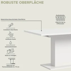 Ausziehbarer Esstisch MOTION