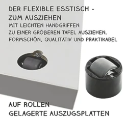 Ausziehbarer Esstisch PORTMORE