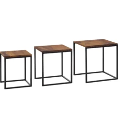 Beistelltische 3er-Set BURI RAM