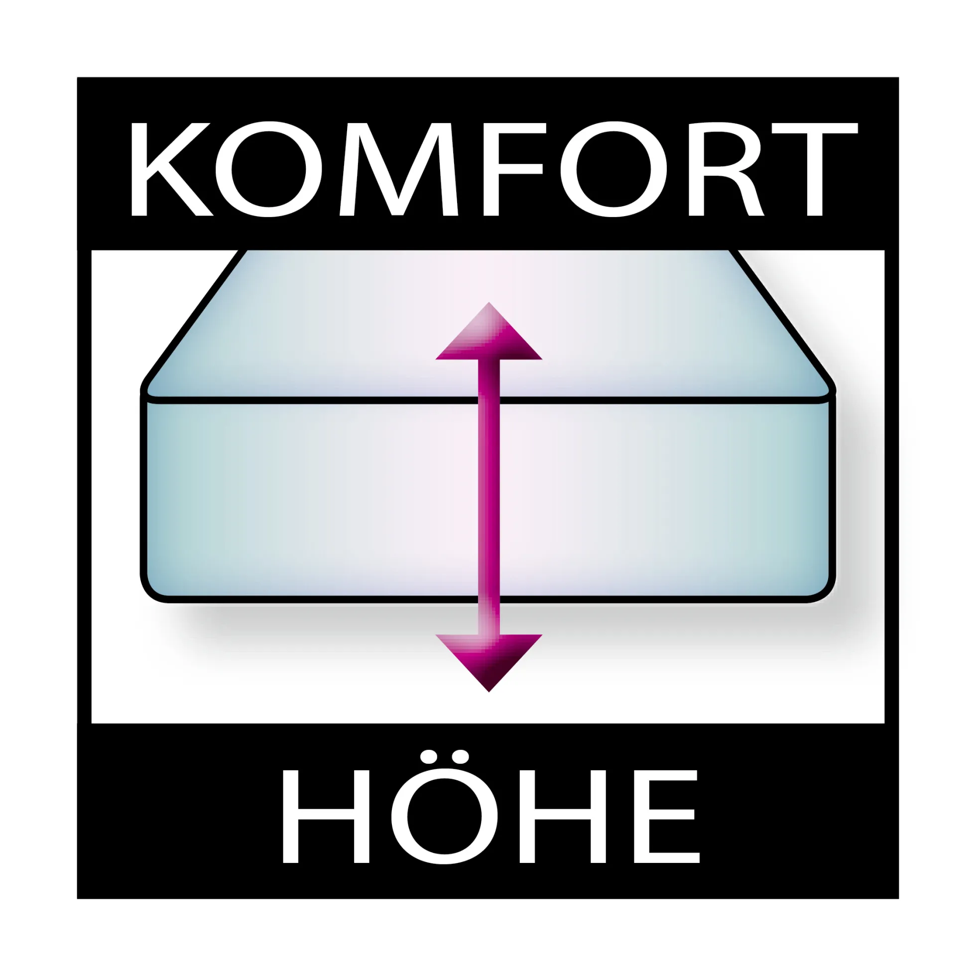 Bonnellfederkern-Matratze ALLMED STRONG H2