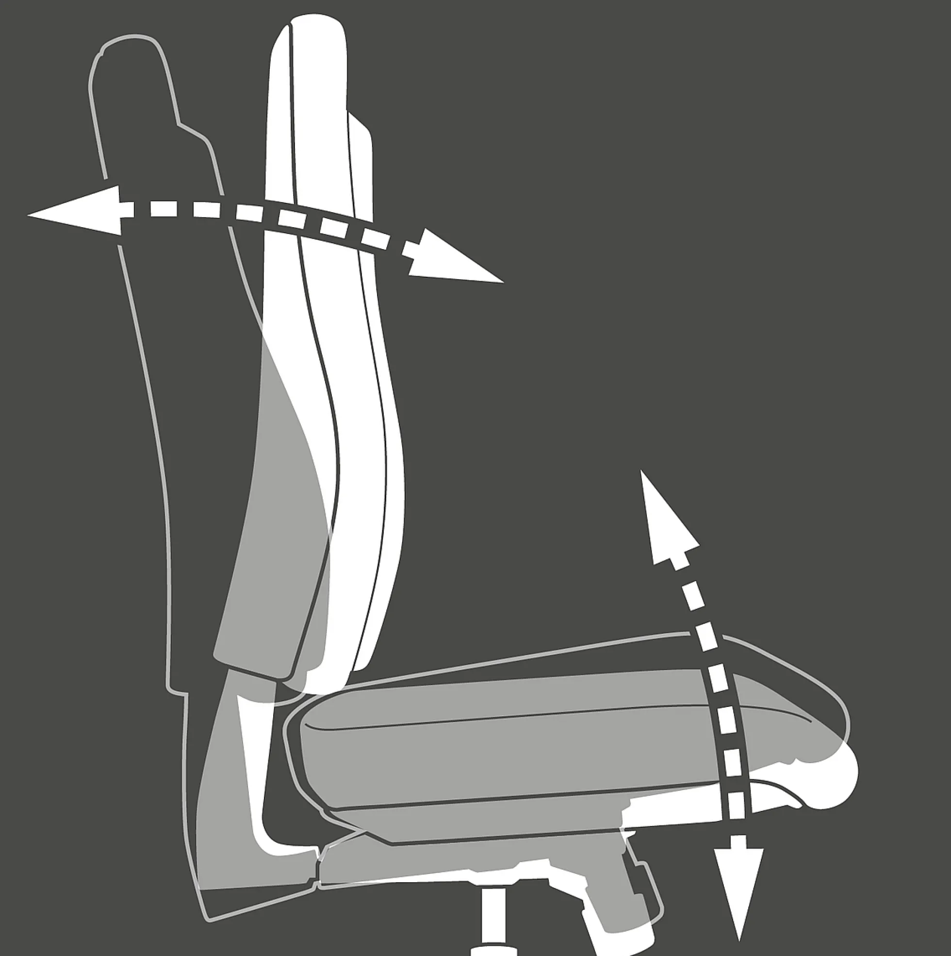 Bürodrehstuhl SITNESS PROFI 600