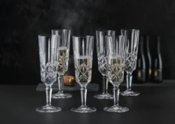 Champagnerglas-Set 6er NOBLESSE