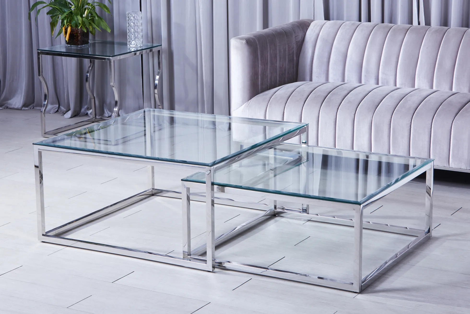 Couchtische 2er-Set C89A