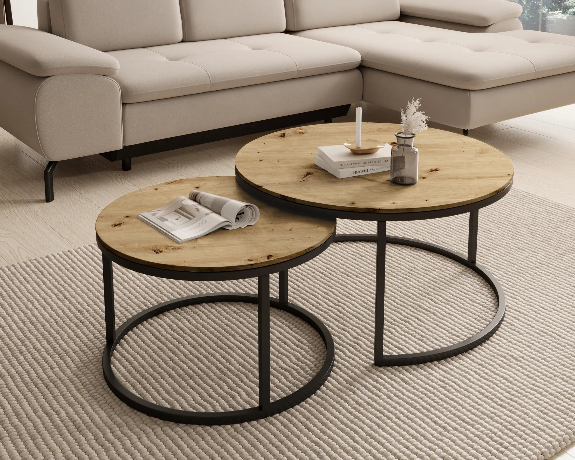 Couchtische 2er-Set GINO 2