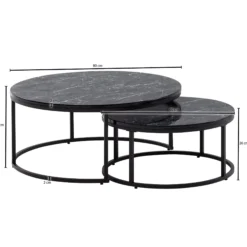 Couchtische 2er-Set LAM LUK KA