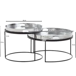 Couchtische 2er-Set YALA