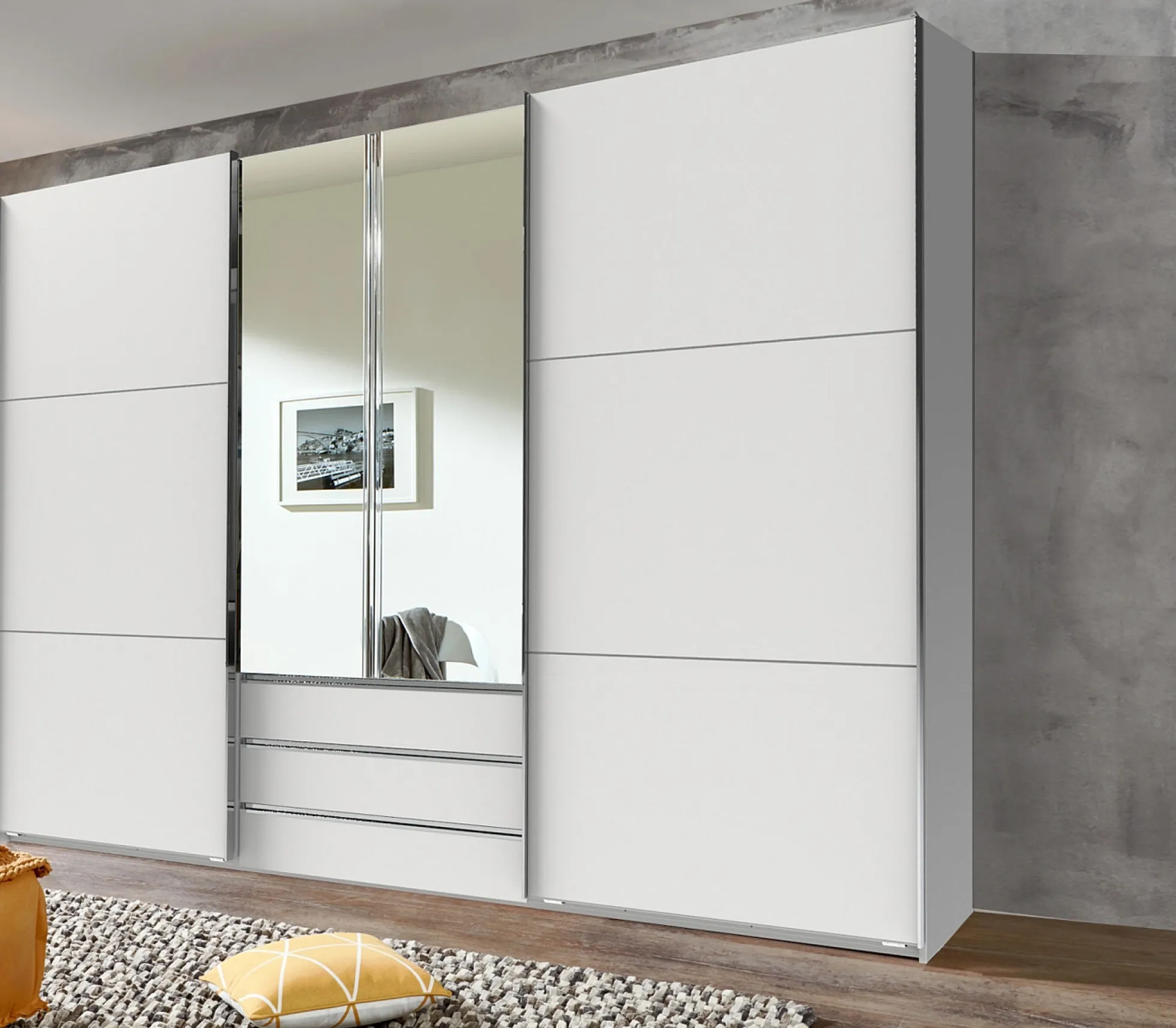 Dreh-/Schwebetürenschrank MAGIC