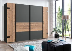 Dreh-/Schwebetürenschrank STOCKHOLM