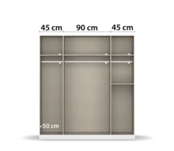 Drehtürenschrank AGUALVA-CACEM