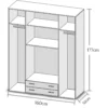 Drehtürenschrank BASE 4