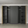 Dreh- und Schwebetürenschrank ESTEBAN