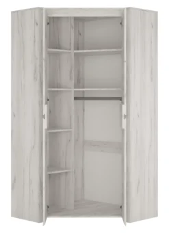 Eck-Kleiderschrank ANGEL