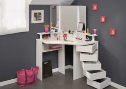 Eck-Schminktisch VOLAGE 12