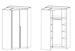 Eckschrank ESSENSA