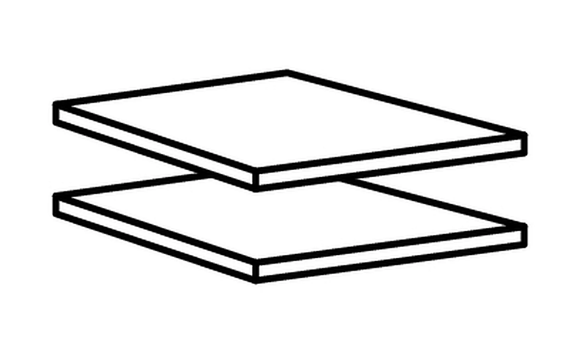 Einlegeböden im 2er-Set 970