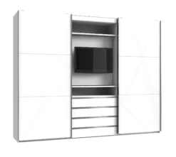 Funktions-TV-Schwebetürenschrank MAGIC GLAS
