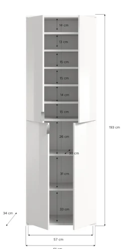 Garderobenschrank BODITE