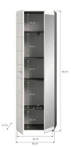 Garderobenschrank FICHE