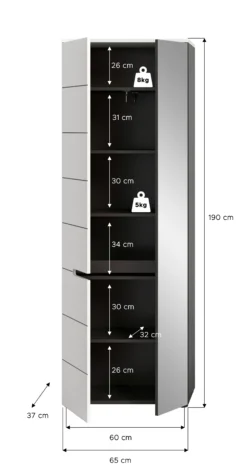 Garderobenschrank GOBA