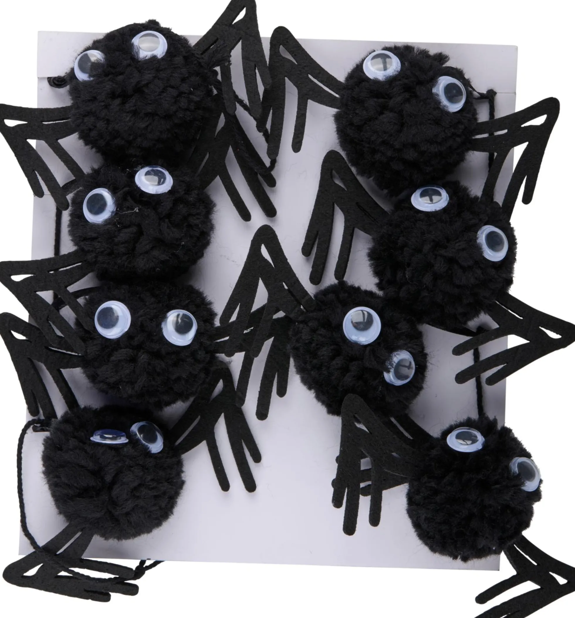 Girlande Spinne Kulleraugen HALLOWEEN
