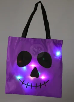 Halloweentasche mit LED HALLOWEEN