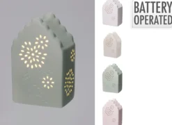 Haus mit LED DEKO