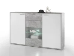 Highboard mit Beleuchtung MOUNTAIN