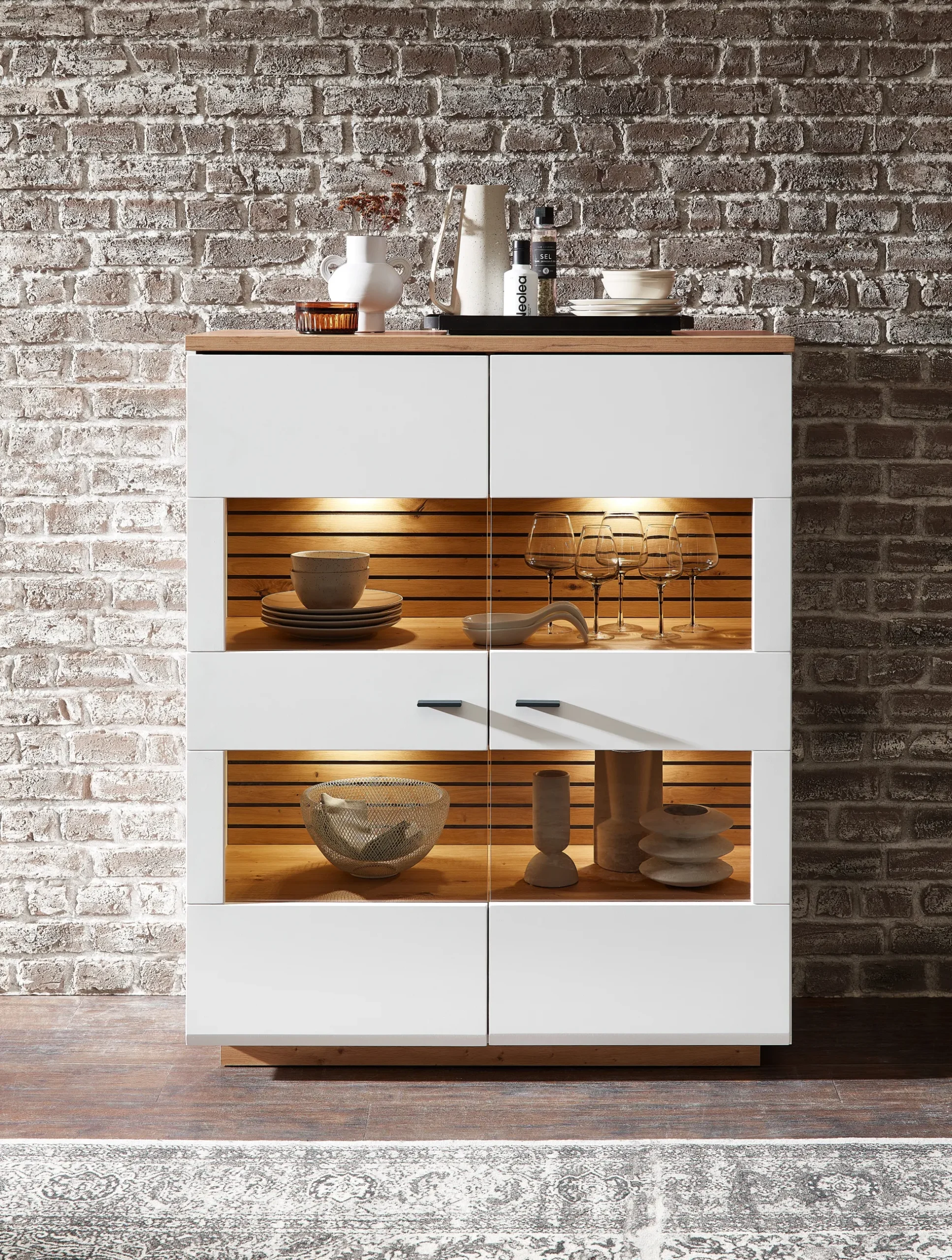 Highboardvitrine ASMARA