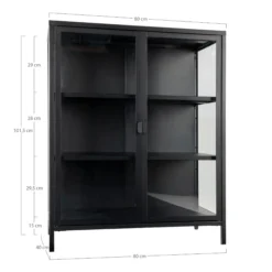 Highboardvitrine BRISBANE