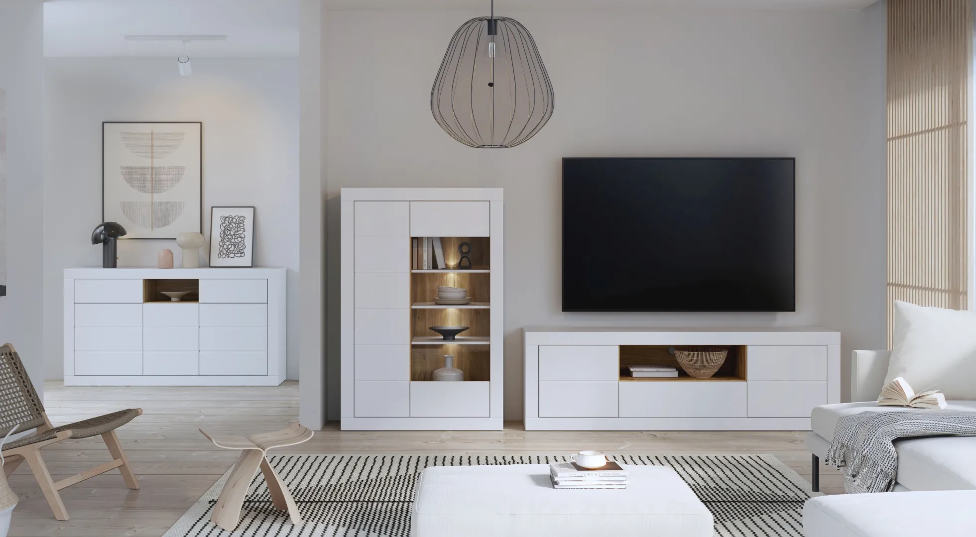 Highboardvitrine ELVA