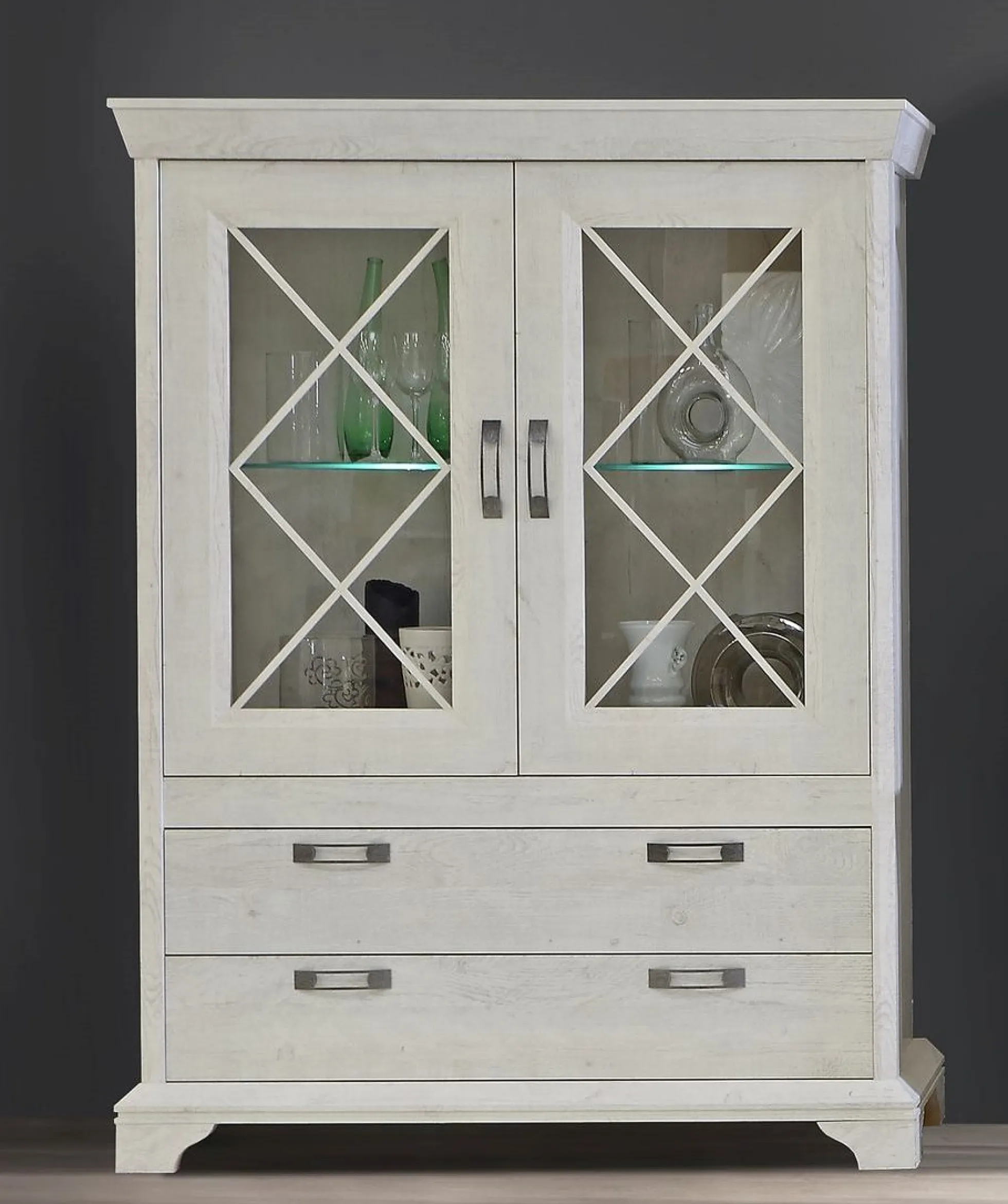 Highboardvitrine mit Beleuchtung KASHMIR