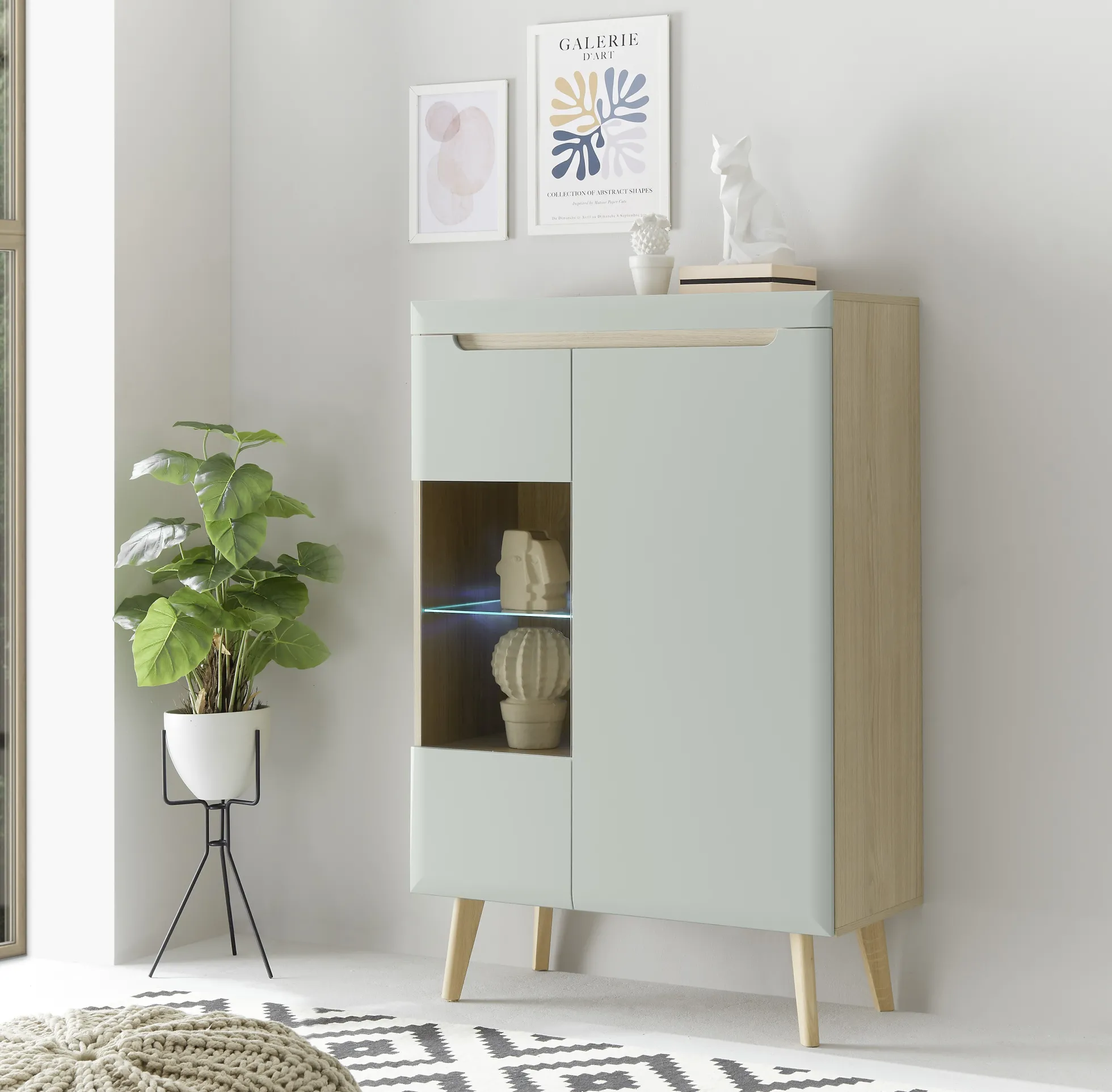 Highboardvitrine SVANTE