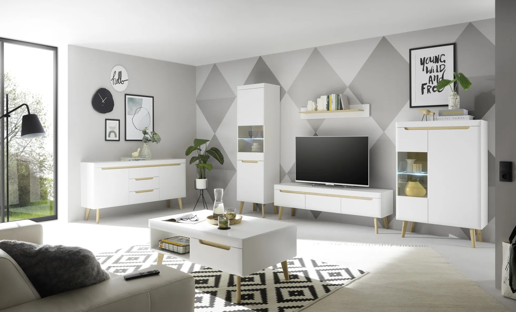 Highboardvitrine SVANTE