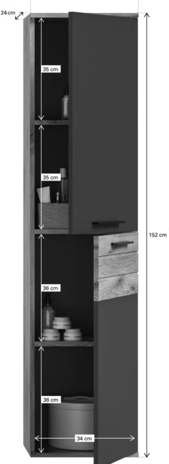Hochschrank AGARO