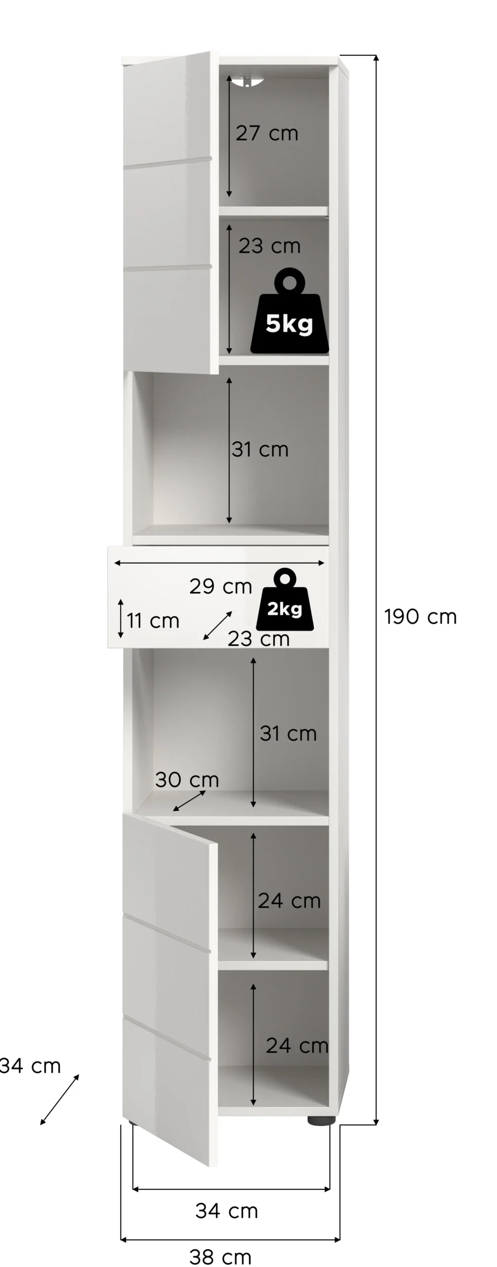 Hochschrank AMBO