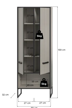 Hochschrank BAGNO