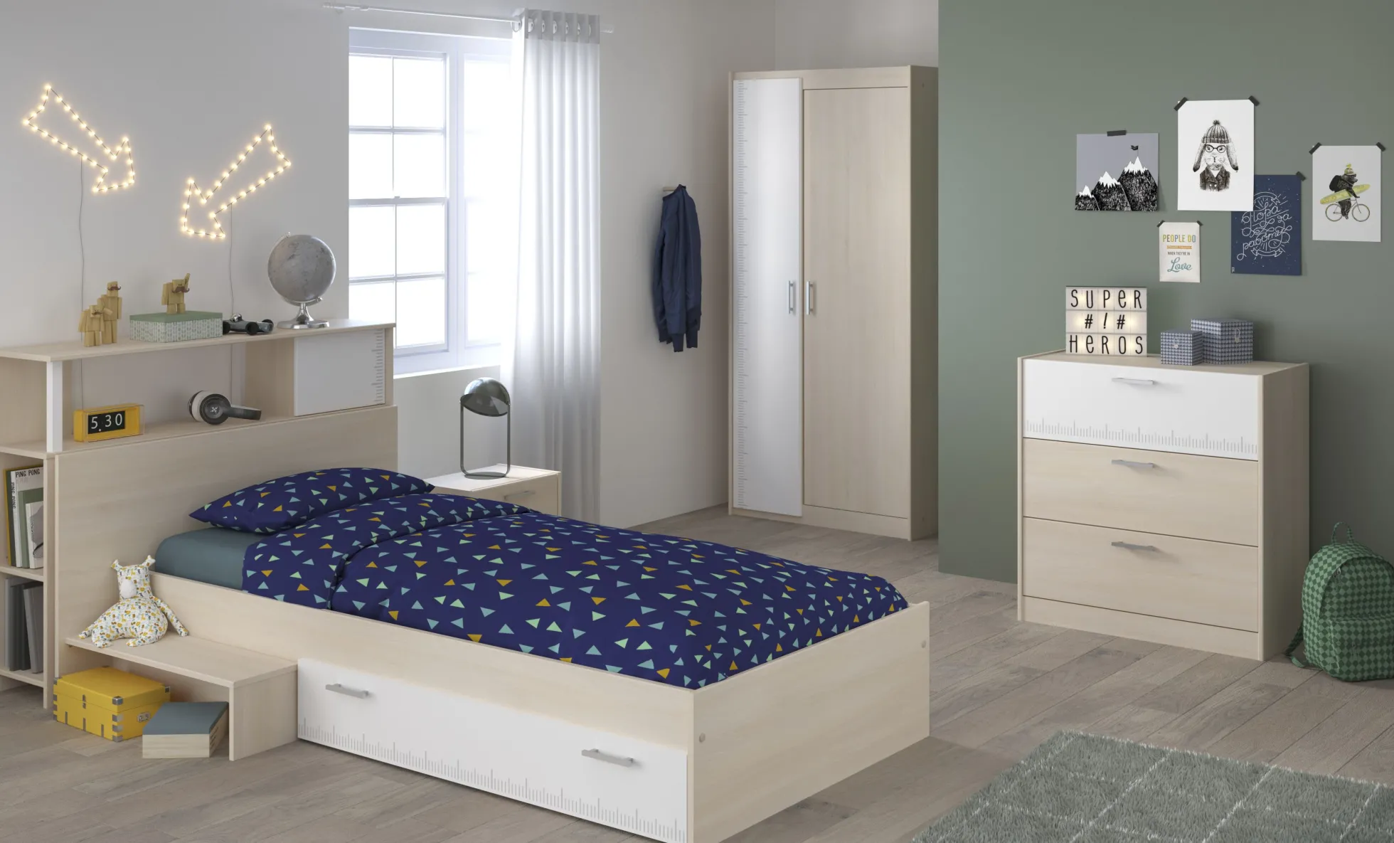 Jugendzimmer 5-teilig CHARLY 16