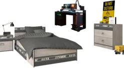 Jugendzimmer 5-teilig FABRIC 21