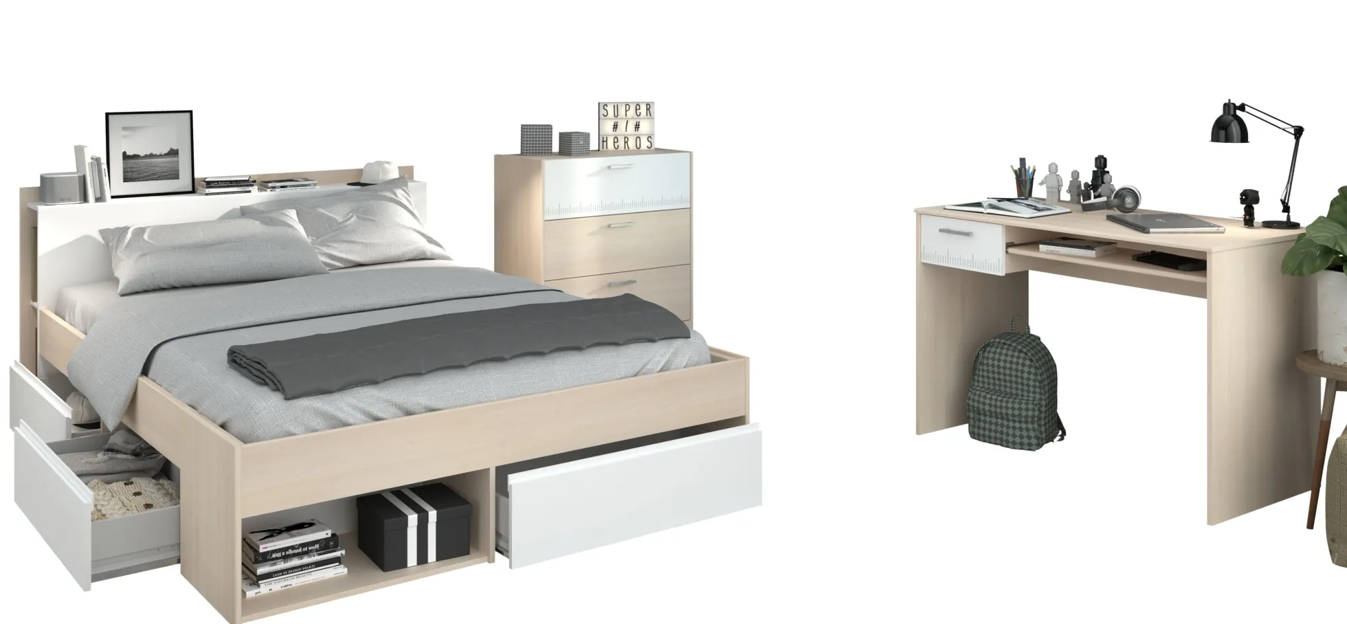 Jugendzimmer 3-teilig MOST 59
