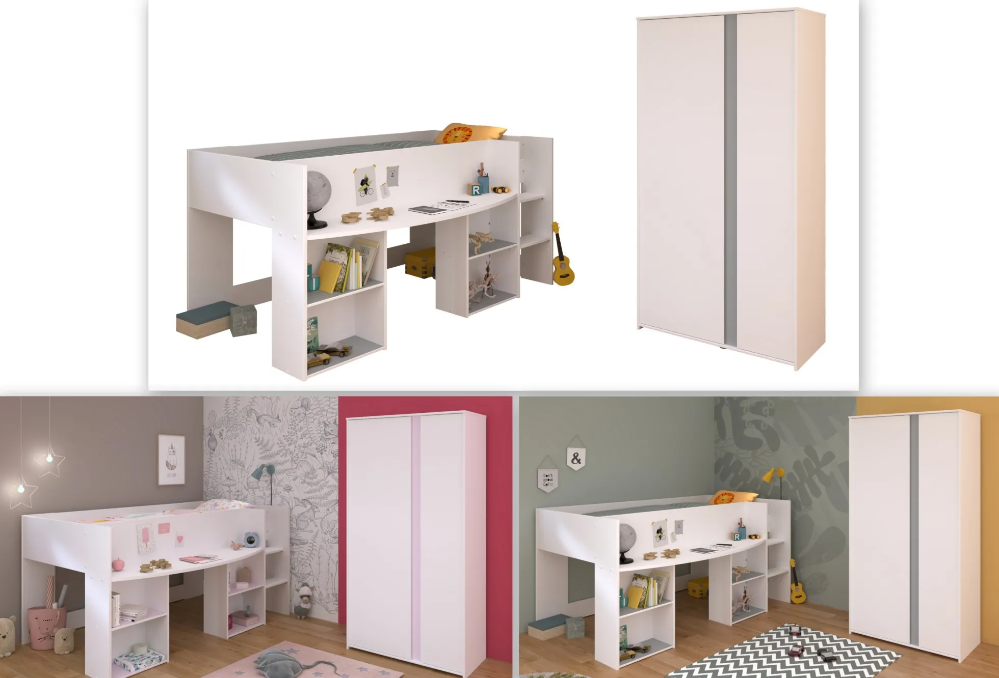Jugendzimmer 2-teilig PIROUETTE 14