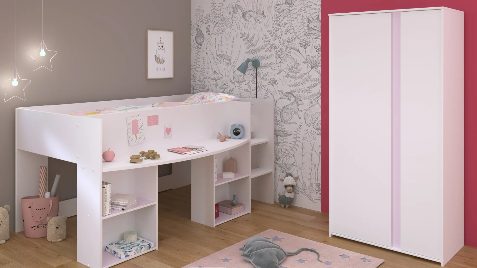 Jugendzimmer 2-teilig PIROUETTE 14