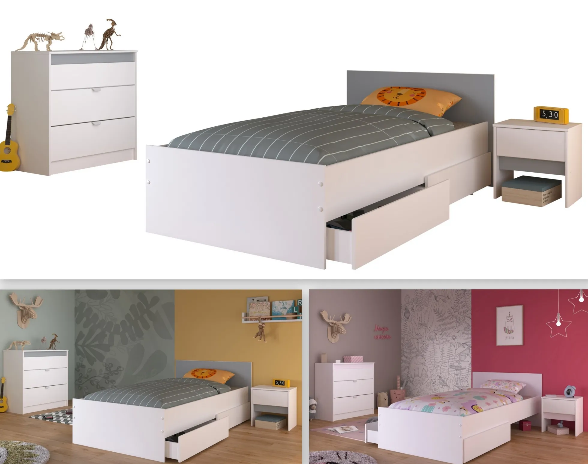 Jugendzimmer 5-teilig PIROUETTE 26