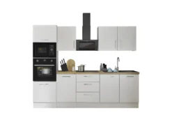 Küchenblock mit E-Geräten CORNWALL (Zeile-Backofen-Mikrowelle) II