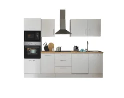 Küchenblock mit E-Geräten CORNWALL (Zeile-Backofen-Mikrowelle) III