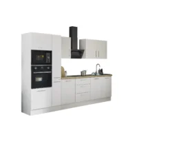 Küchenblock mit E-Geräten CORNWALL (Zeile-Backofen-Mikrowelle-Apotheker) II