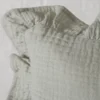Kissen Rüschen MUSSELIN