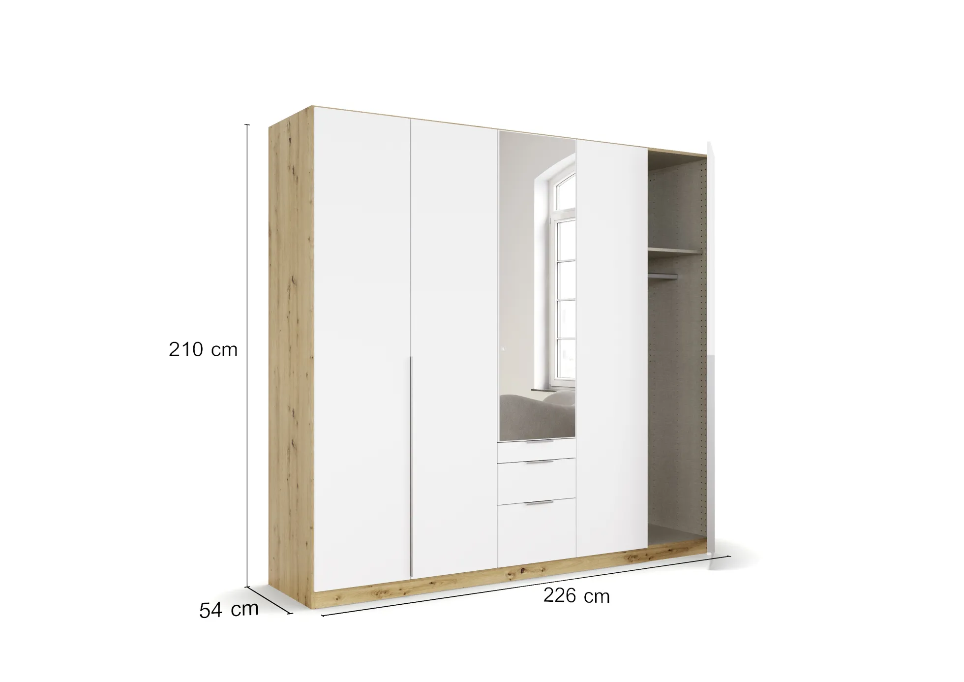 Kleiderschrank ALABAMA