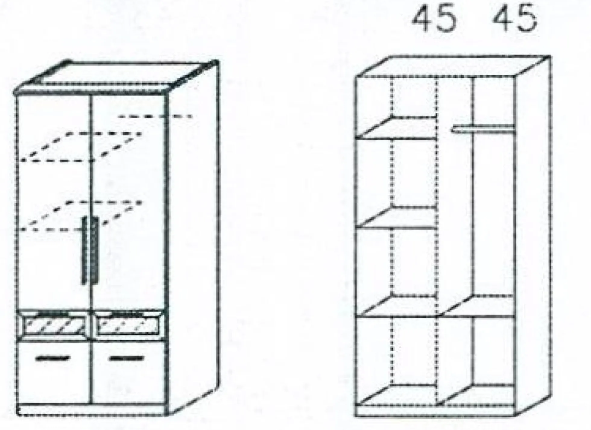 Kleiderschrank BOCHUM